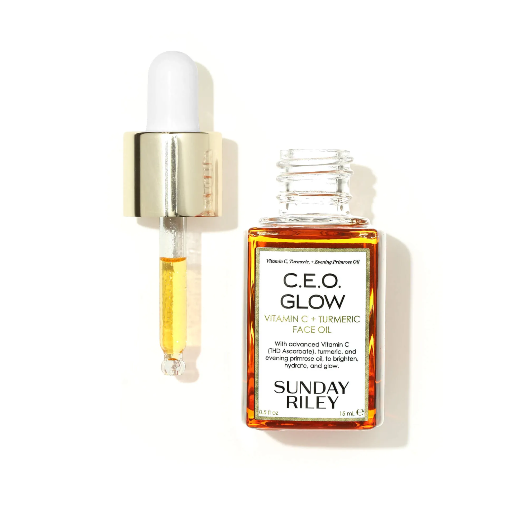 C.E.O. Glow Vitamin C & Turmeric Face Oil Huile Visage