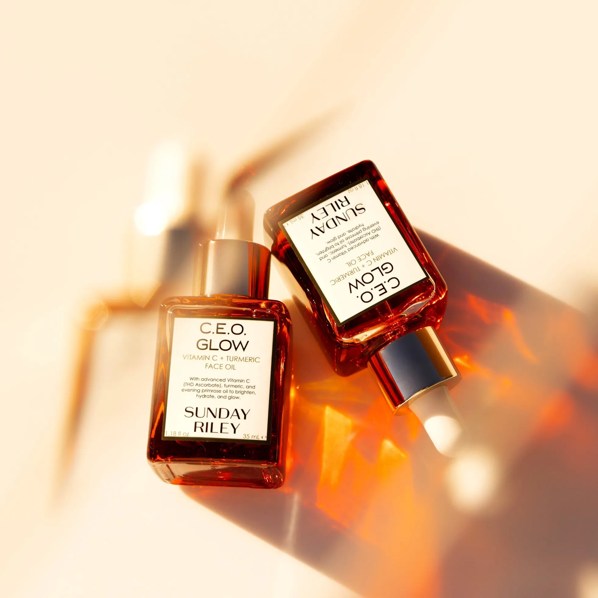 C.E.O. Glow Vitamin C & Turmeric Face Oil Huile Visage