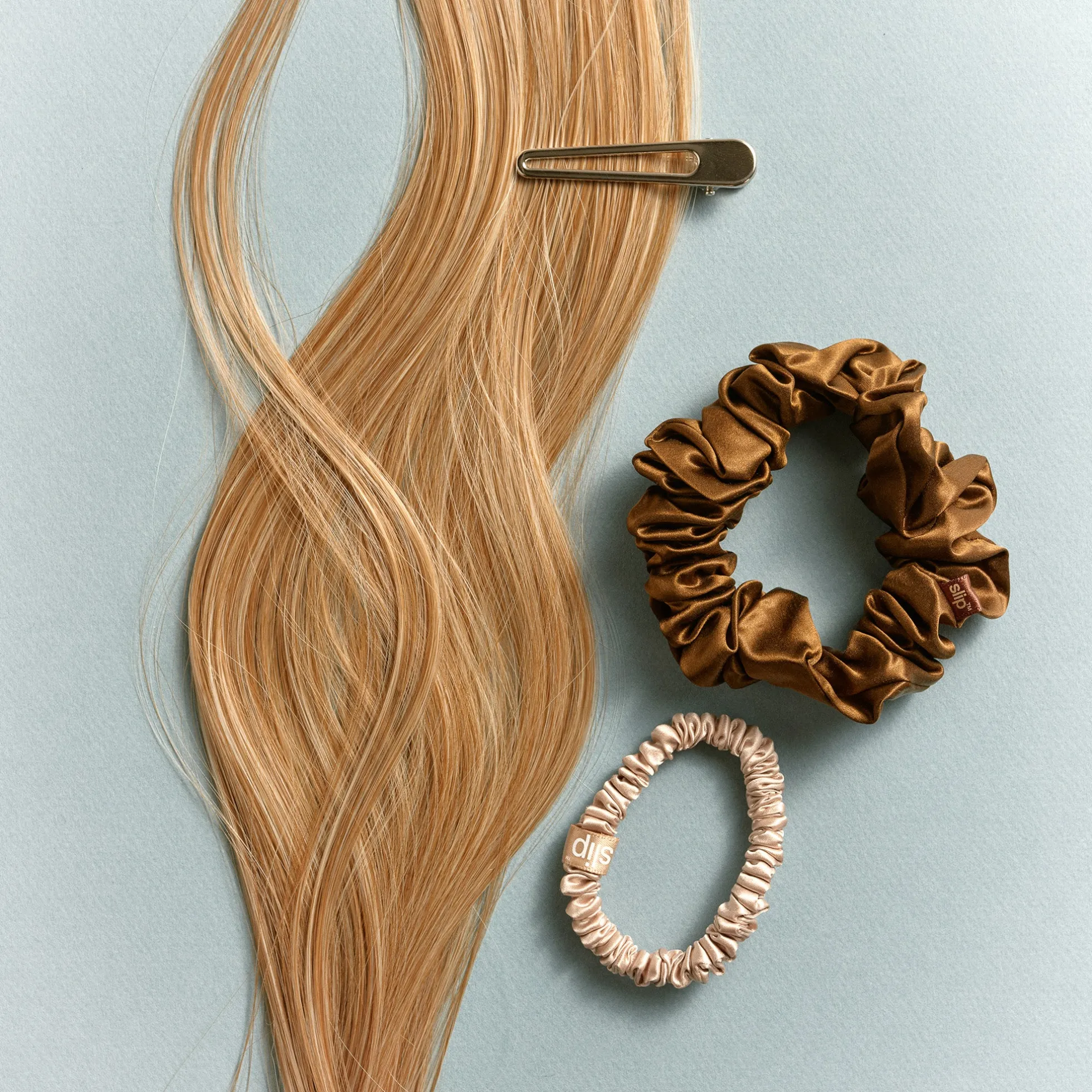 Chouchous Pure Soie Skinny Retour aux Bases Blond
