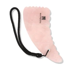 Gua Sha Corps en Quartz Rose