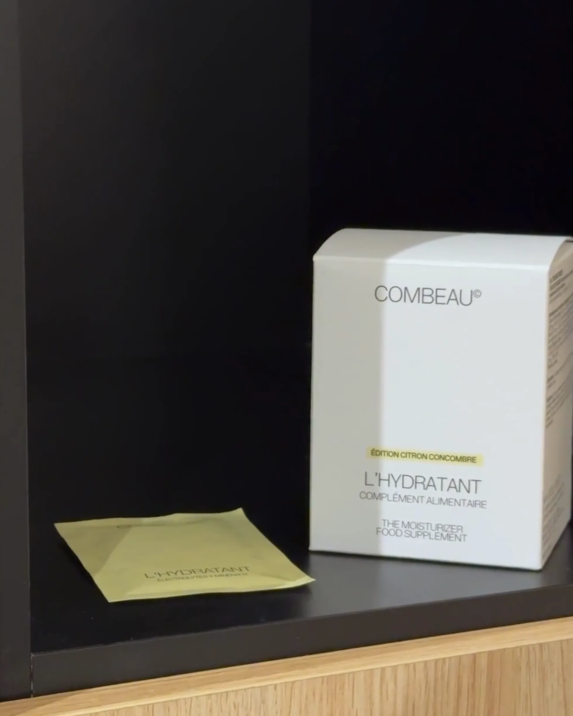 L'Hydratant Complément Alimentaire aux Électrolytes Citron Concombre
