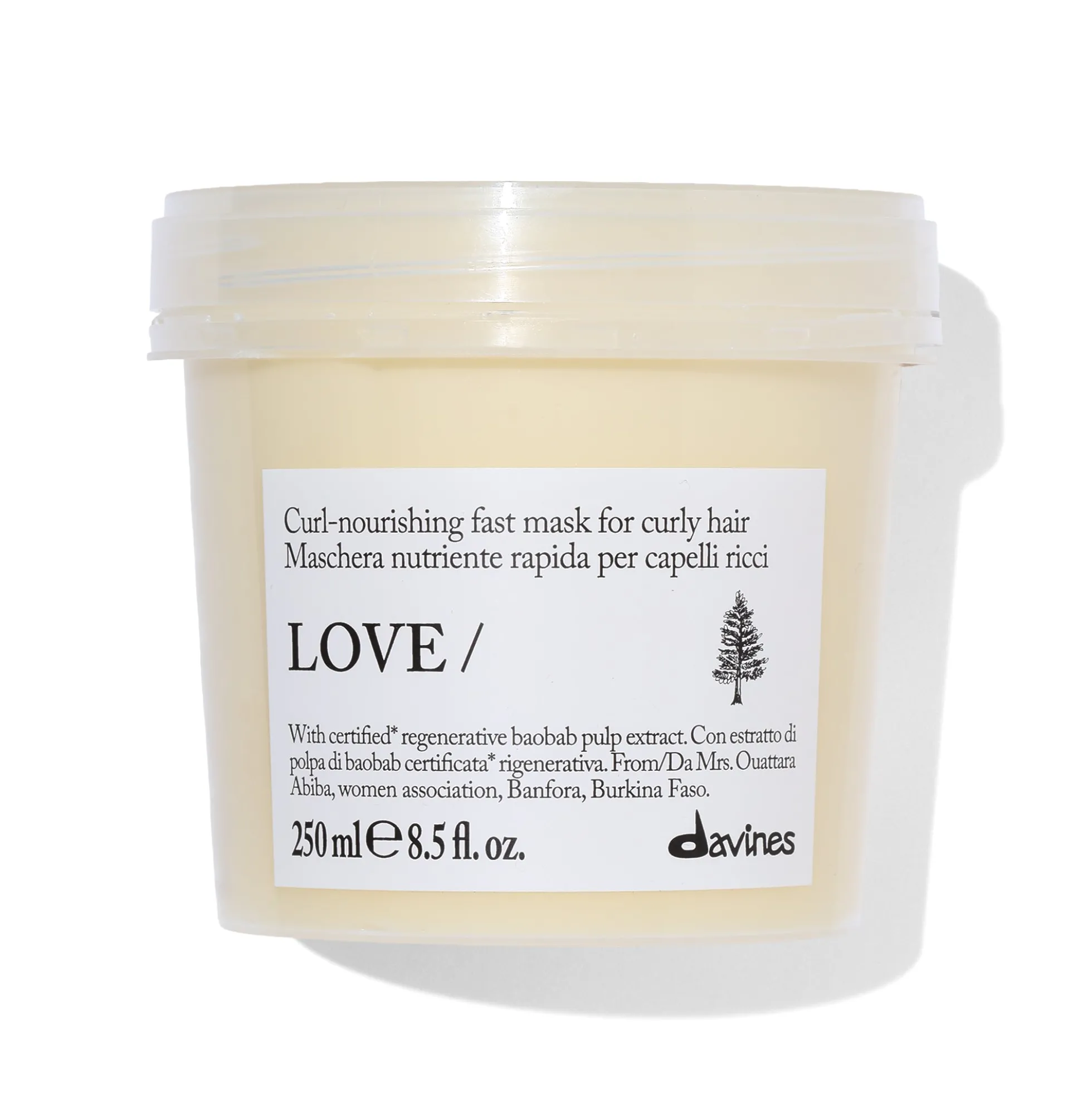 Love Curl Mask Masque Cheveux Bouclés de Couleur