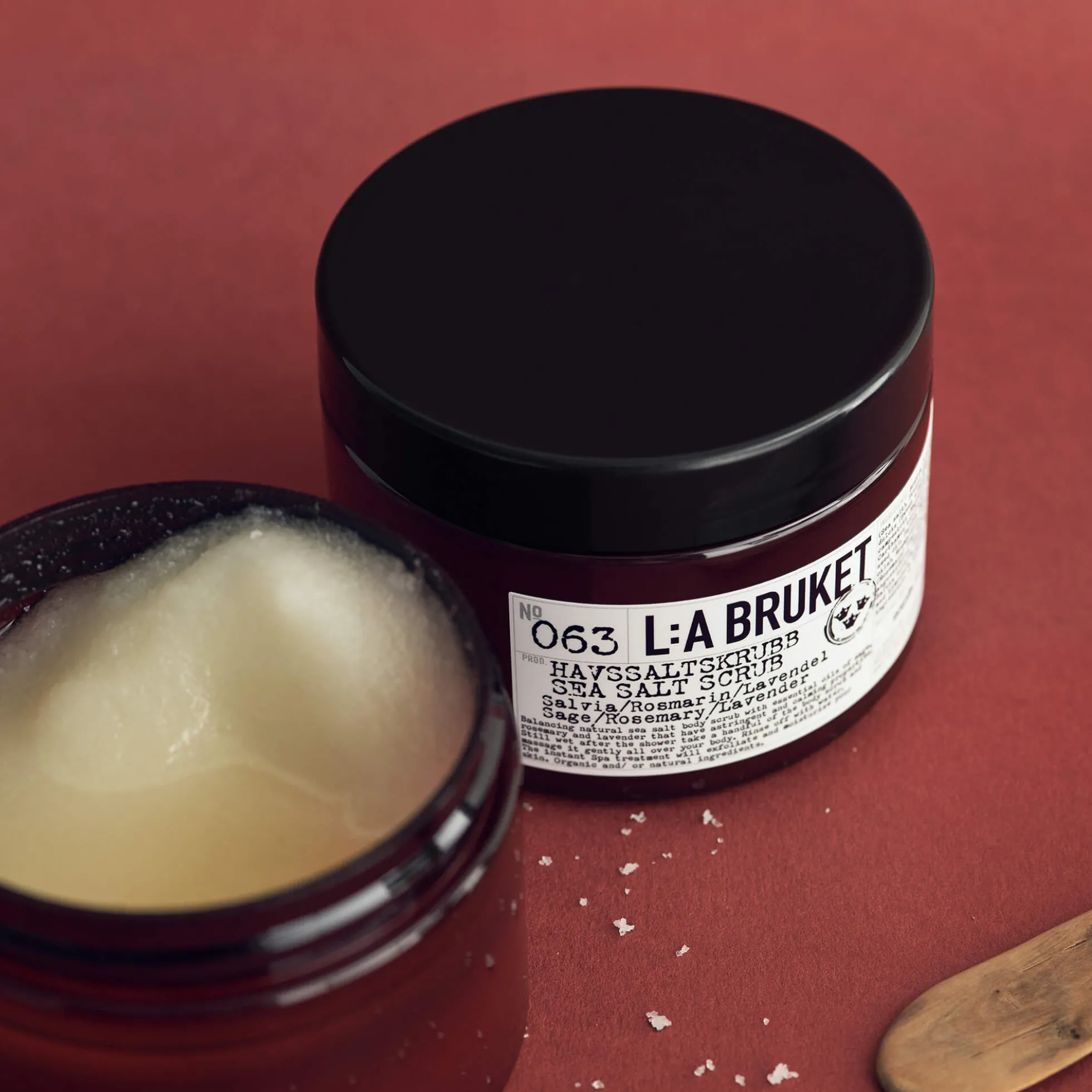 Sea Salt Scrub Gommage Corps Sauge Romarin Lavande 063