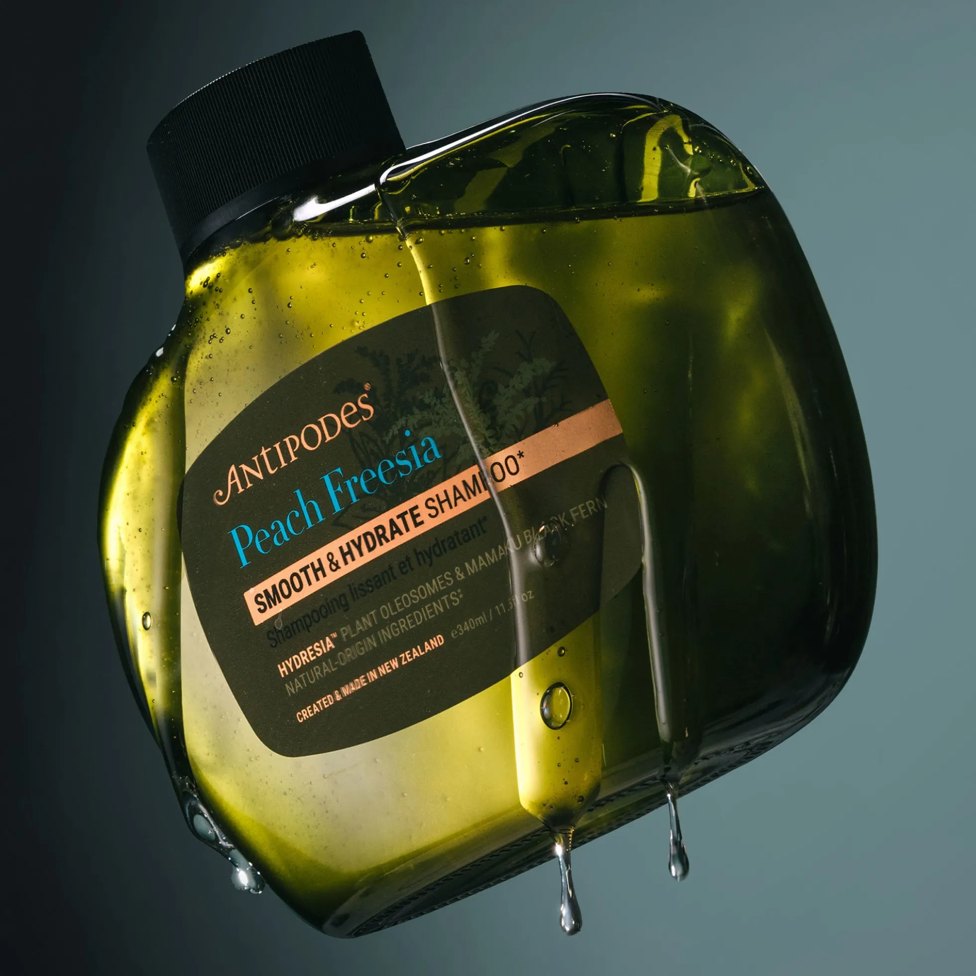 Shampoing Lissant et Hydratant Pêche et Freesia