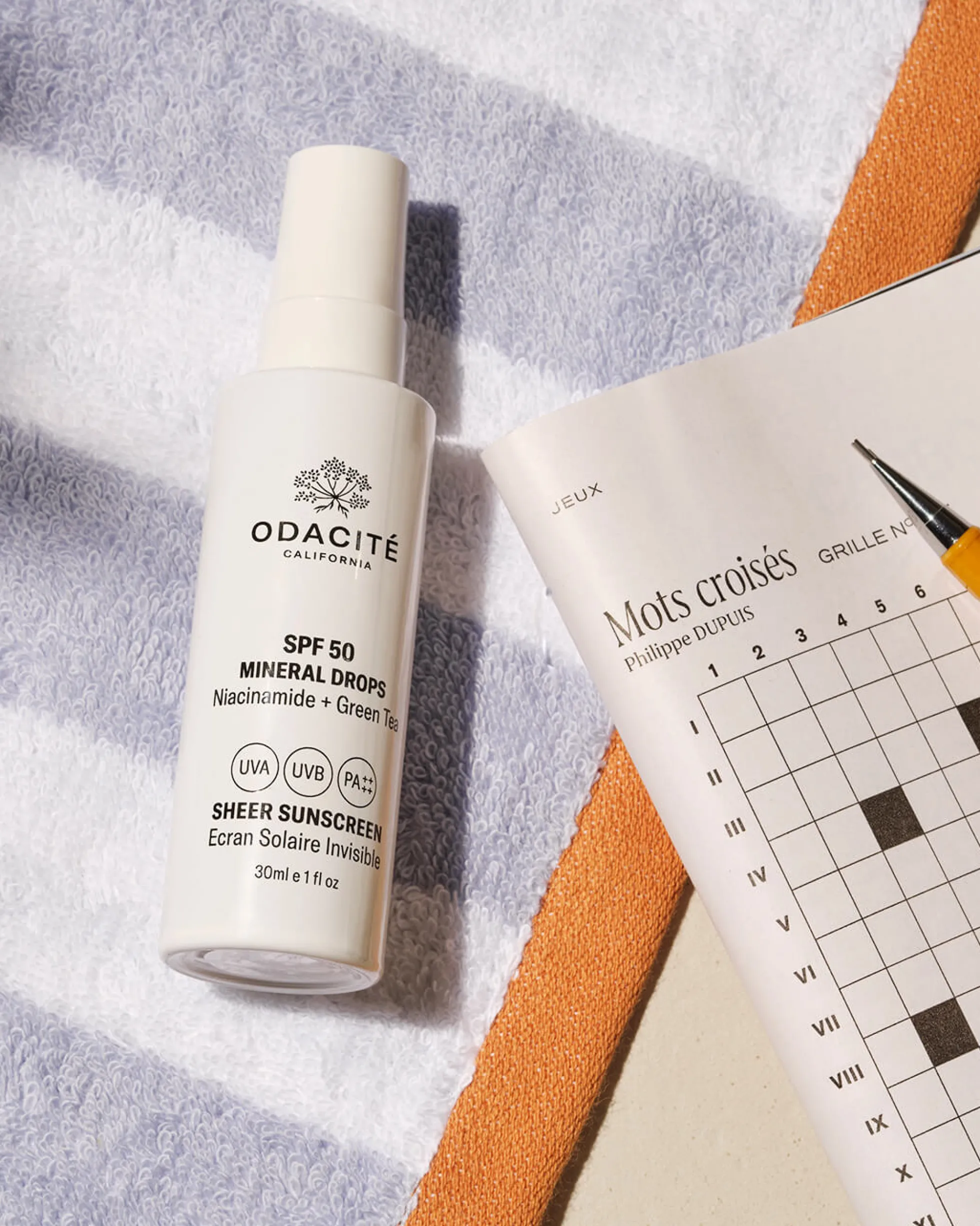 SPF50 Mineral Drops Niacinamide + Green Tea Écran Solaire